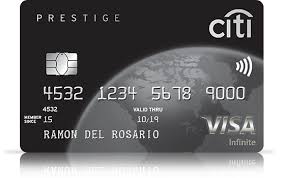 Citibank Prestige credit Card